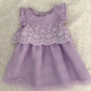 Cat & Jack Lavender Dress 3-6m